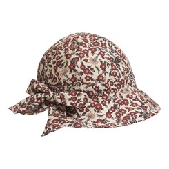 Huttelihut Ida sommerhat - Liberty print - Empress Red